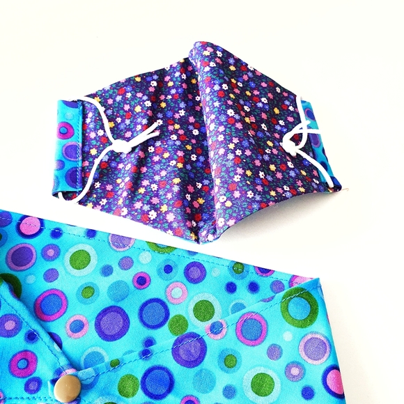 3 for $15 * Pablo Snap On Dog Bandanas & Face Mask - Picture 6 of 12